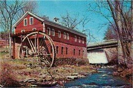 Old Grist Mill and Water Wheel